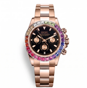 Daytona Rose Gold Raninbow Black