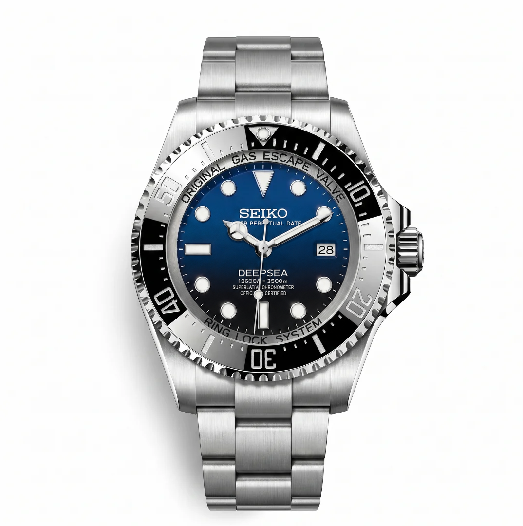 Deepsea Steel D-Blue Reglage watch
