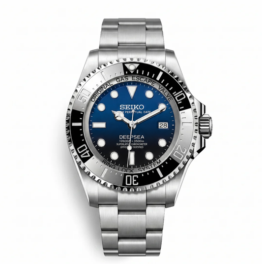 Deepsea Steel D-Blue Reglage watch