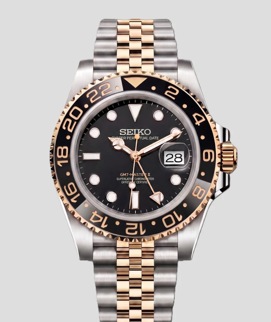 Gmt Two-Tone Gold Reglage watch
