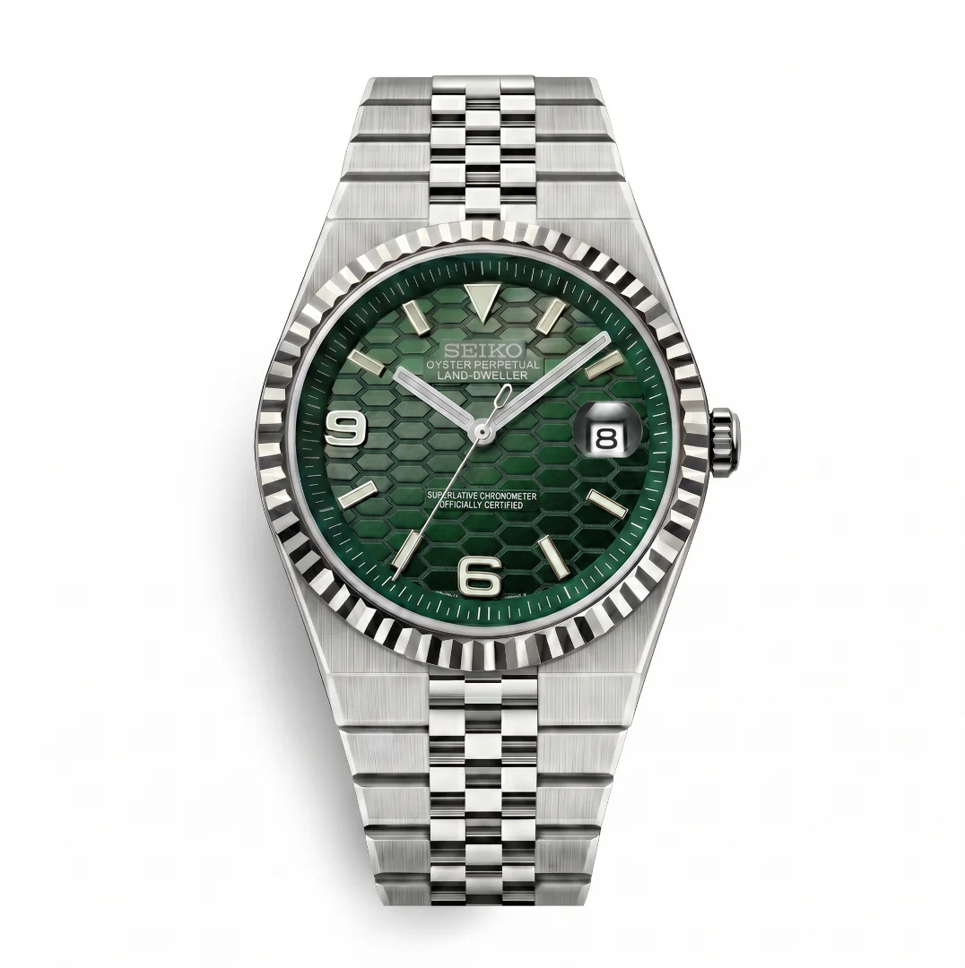 Land Dweller Green Reglage watch