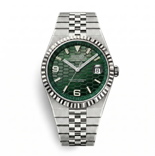 Land Dweller Green Reglage watch