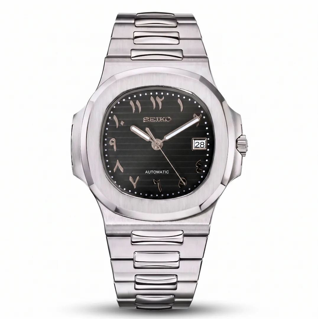 Nautilus Arabic Black Reglage watch