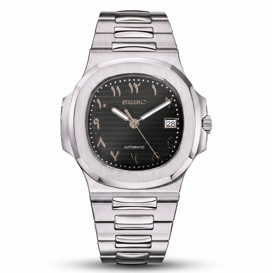Nautilus Arabic Black Reglage watch