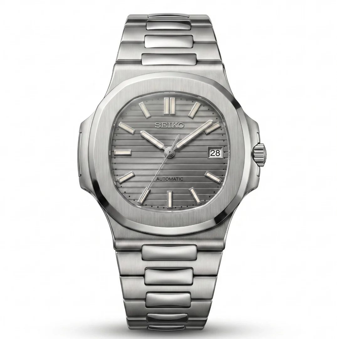 Nautilus Grey Reglage watch
