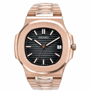 Nautilus Rose Gold Black V2