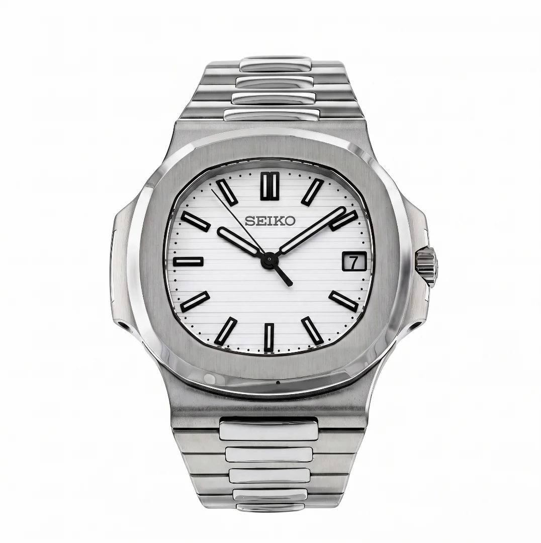 Nautilus White Reglage watch