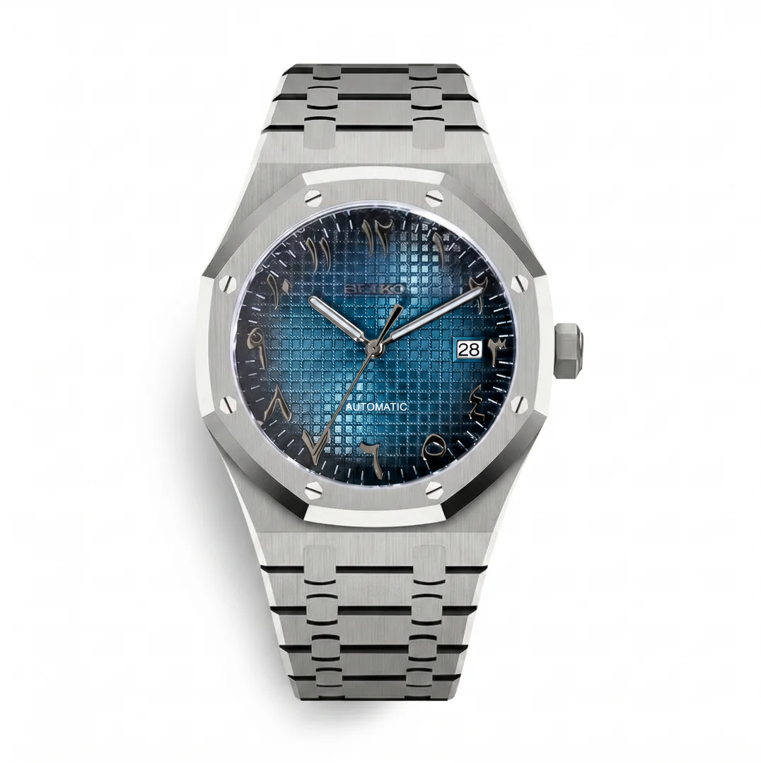 Royal Oak Arabic Blue Reglage watch