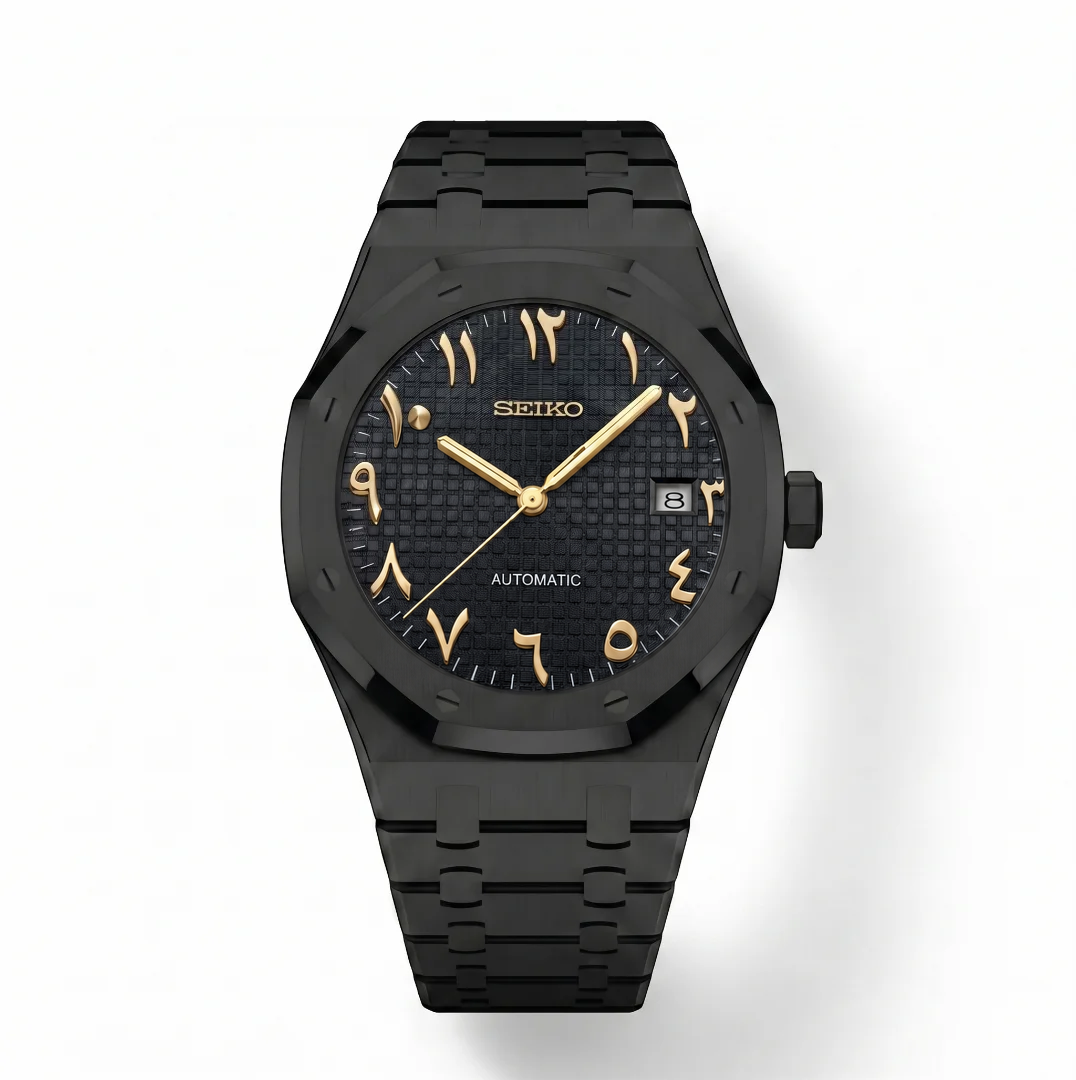 Royal Oak Arabic Full Black Reglage watch
