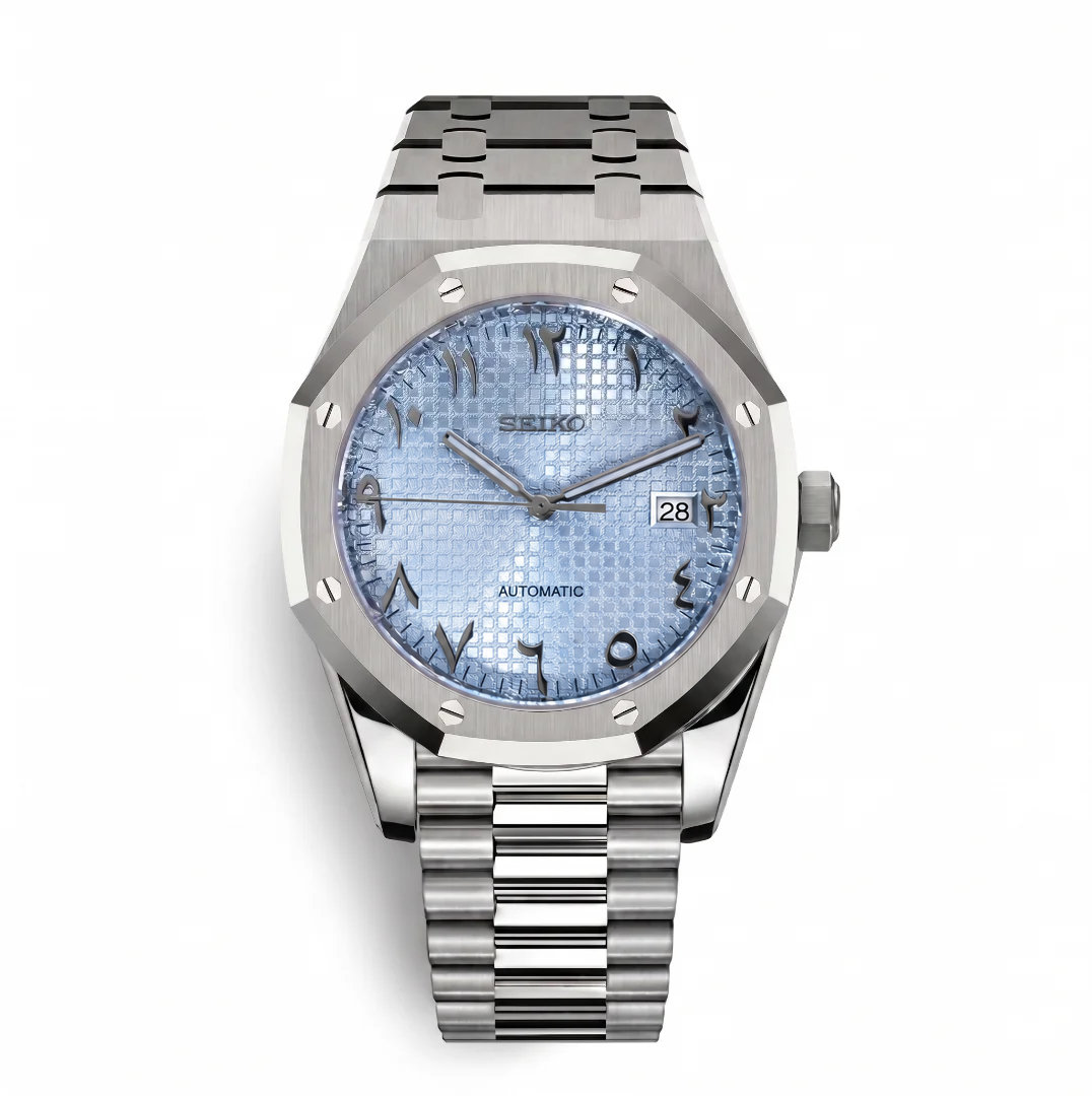 Royal Oak Arabic Ice Blue Reglage watch
