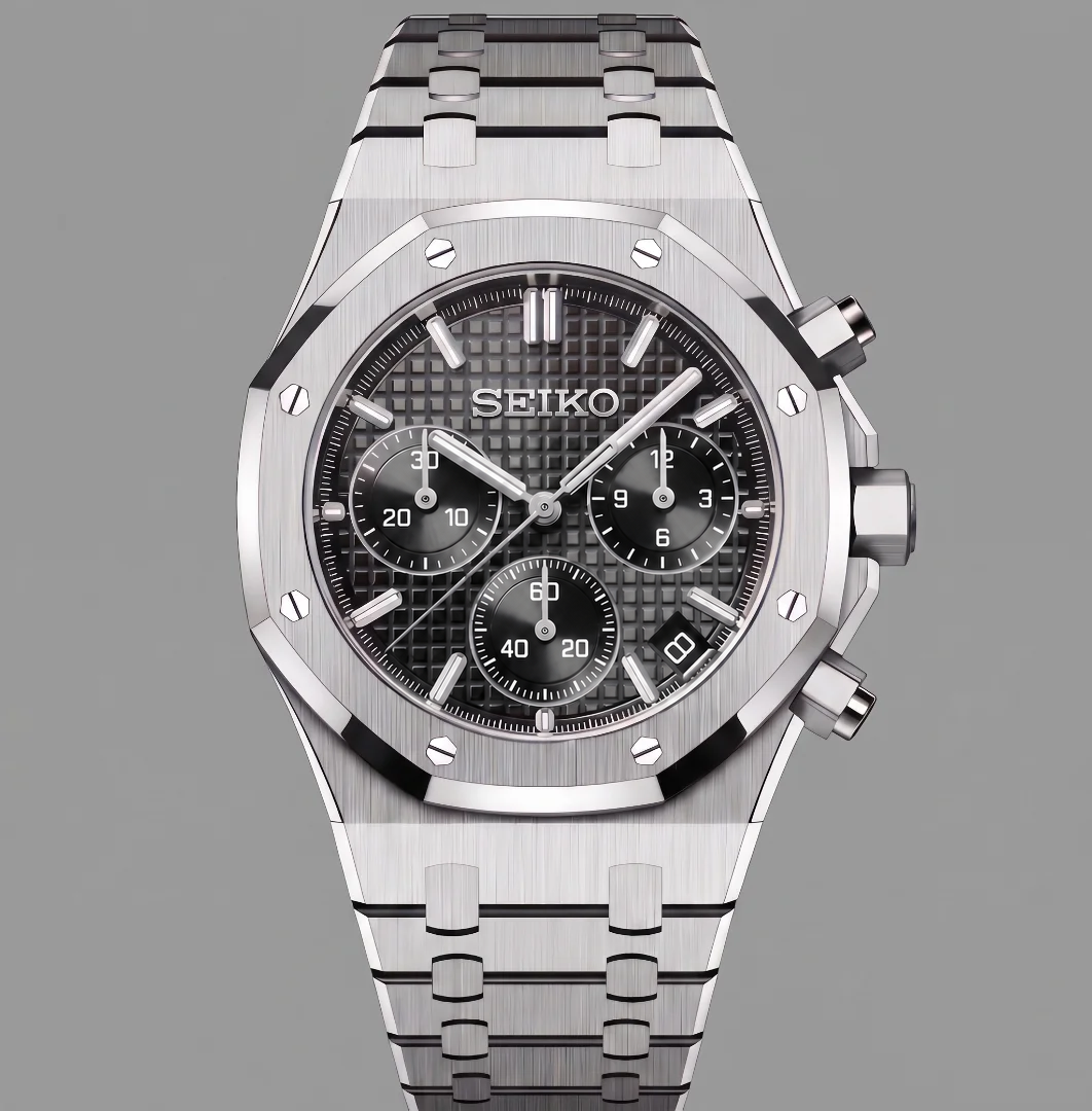 Royal Oak Chrono Black Reglage watch