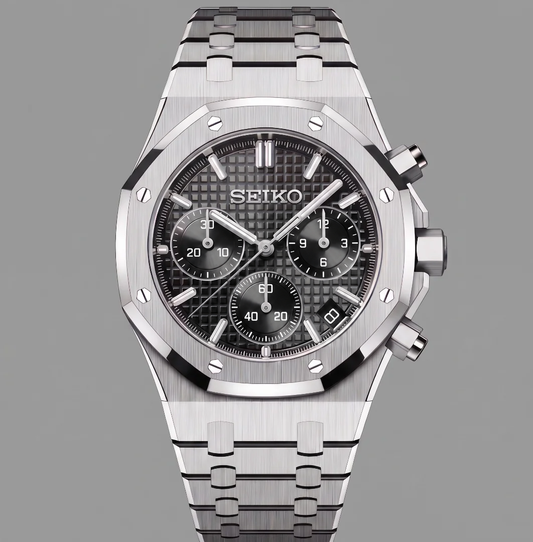 Royal Oak Chrono Black Reglage watch