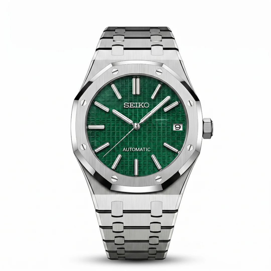 Royal Oak Green Reglage watch