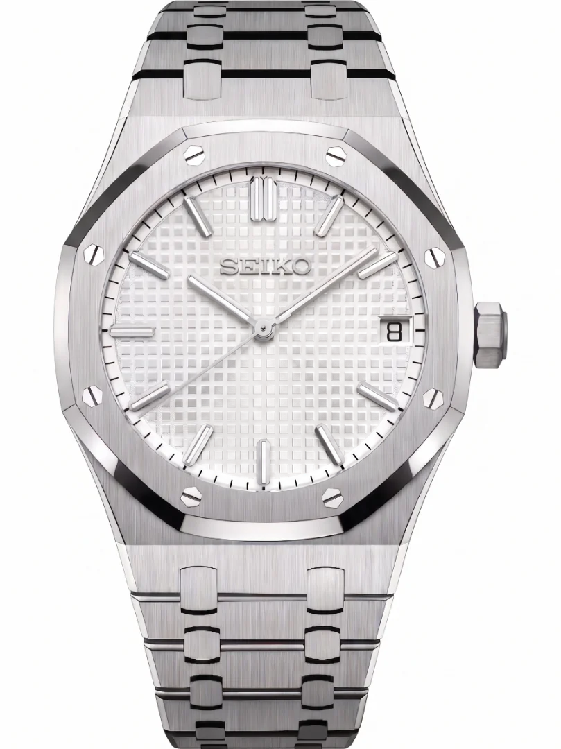 Royal Oak White Reglage watch