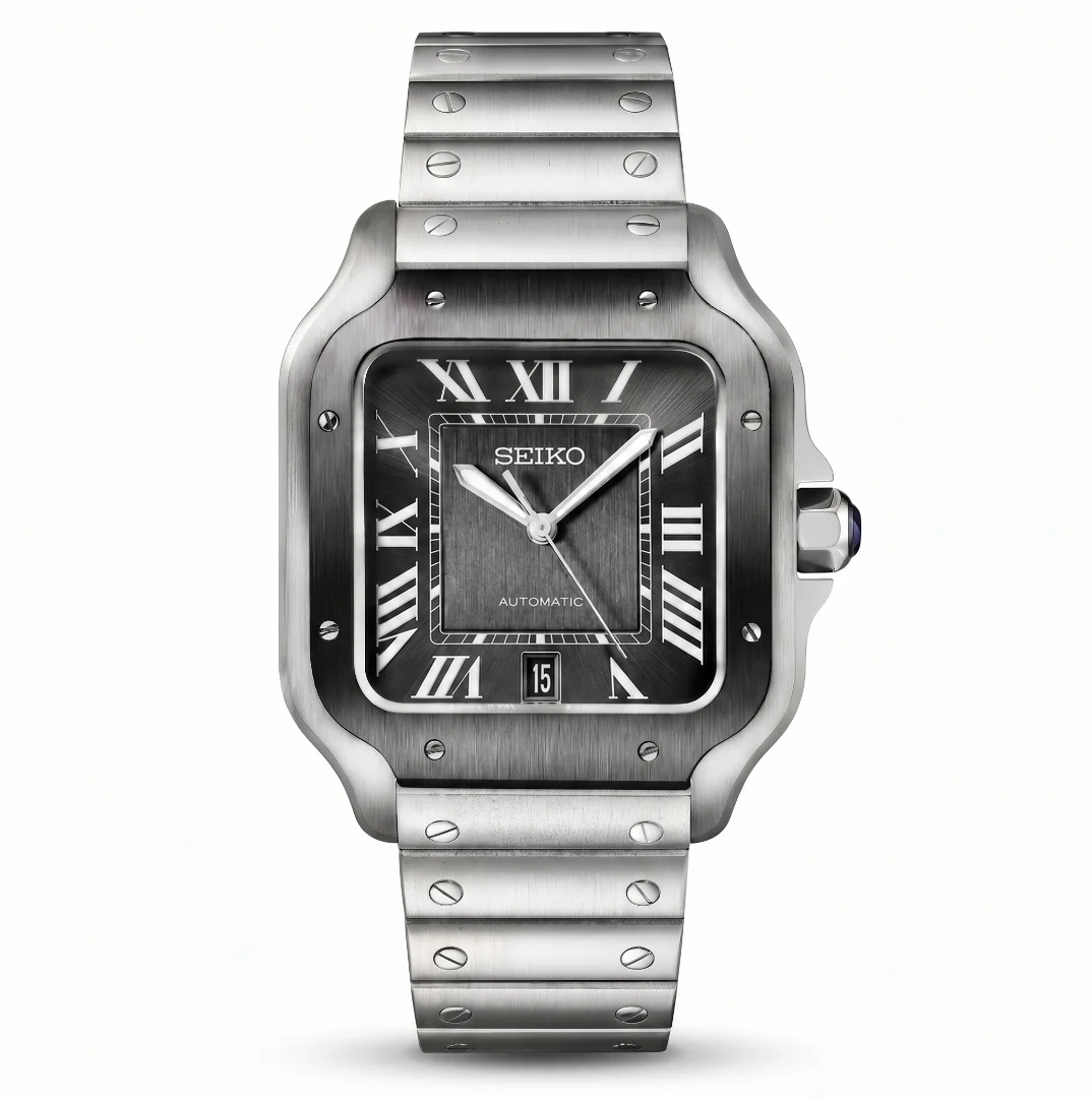 Santos Metallic Reglage watch