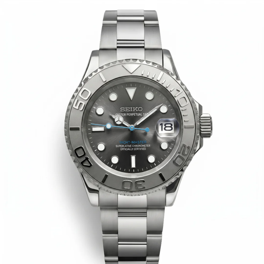 Yacht-Master Grey Rhodium Reglage watch