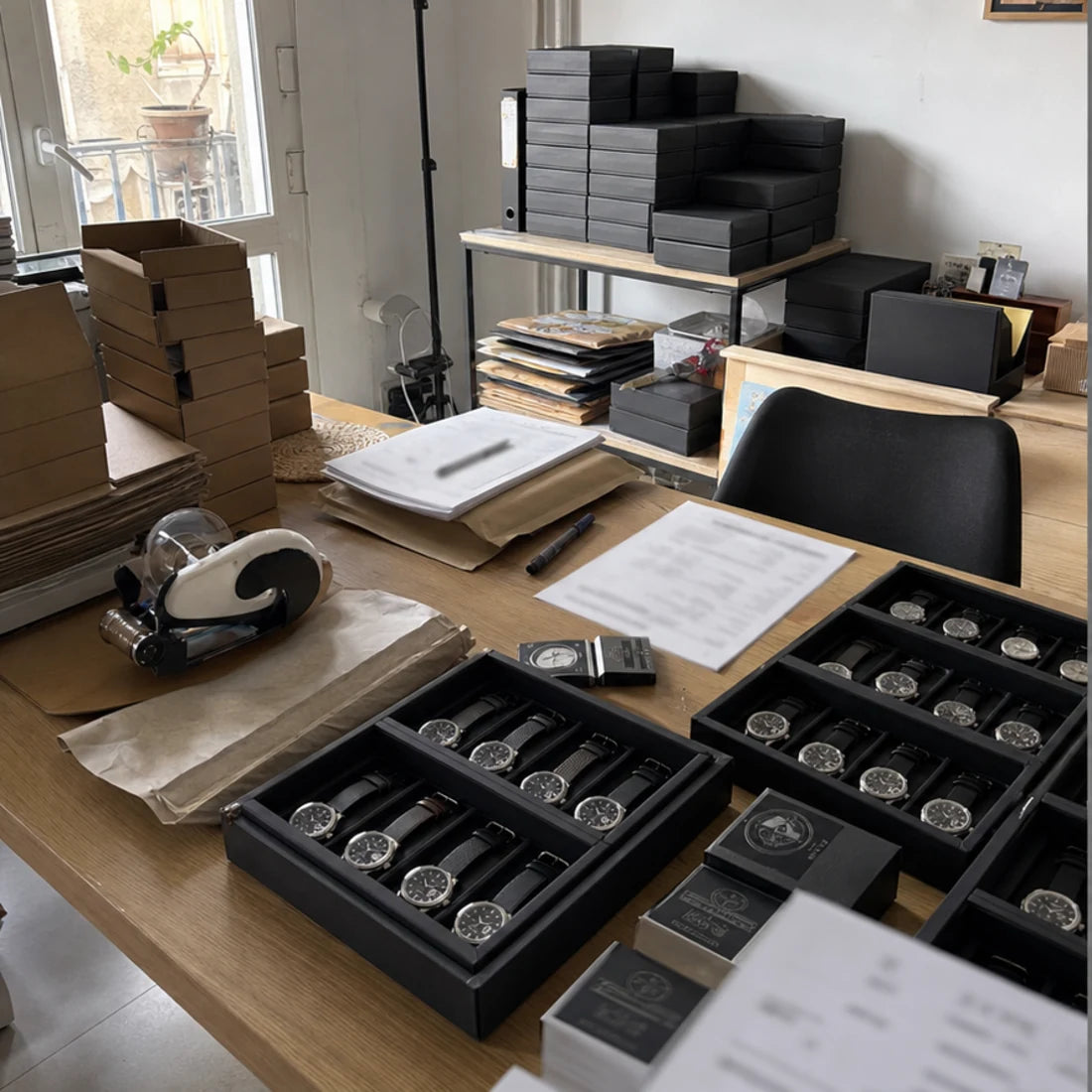 The first thousand orders being prepared